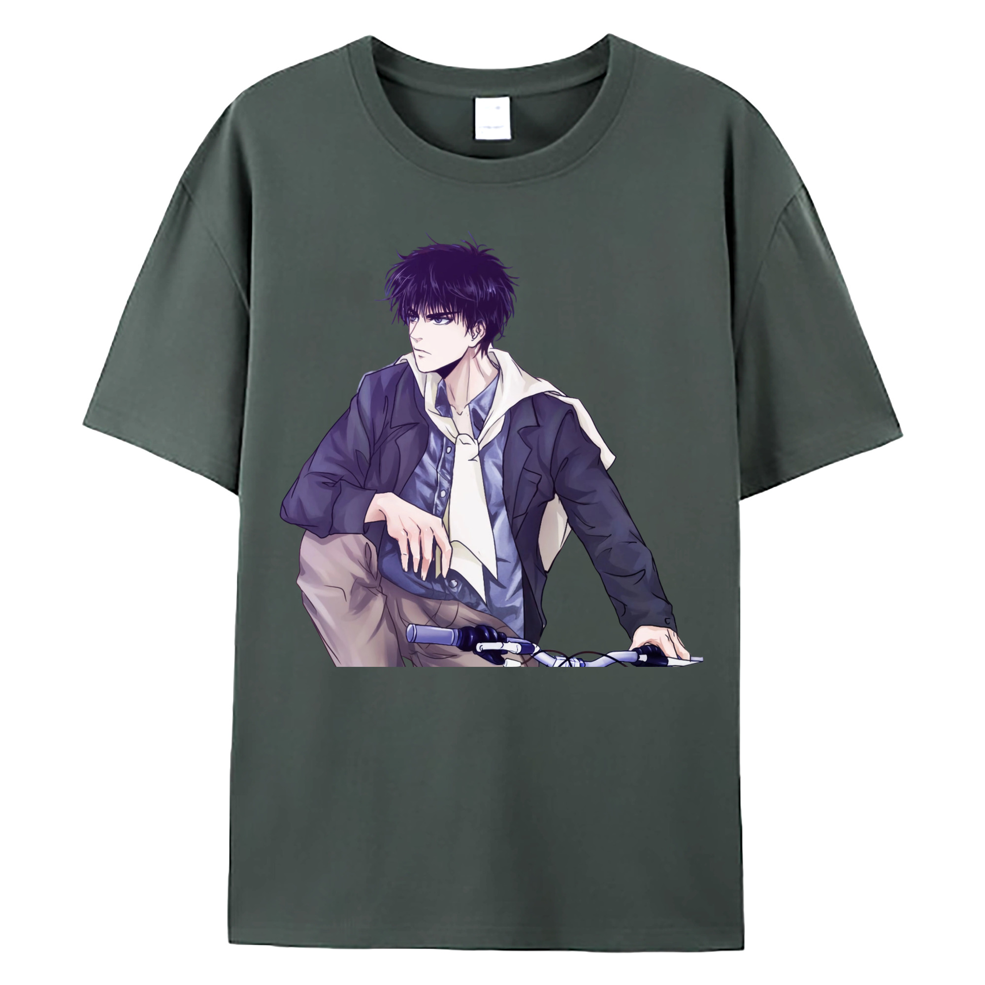 （画像用） SLAM DUNK／スラムダンク 綿100％ メンズ半袖Tシャツ｜肌触りやわらか＆通気性